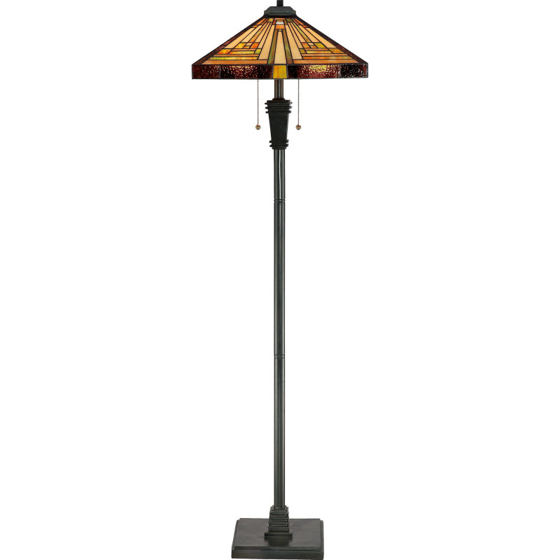 Quoizel TF885F Stephen Two Light Floor Lamp, Vintage Bronze Main Image.jpg