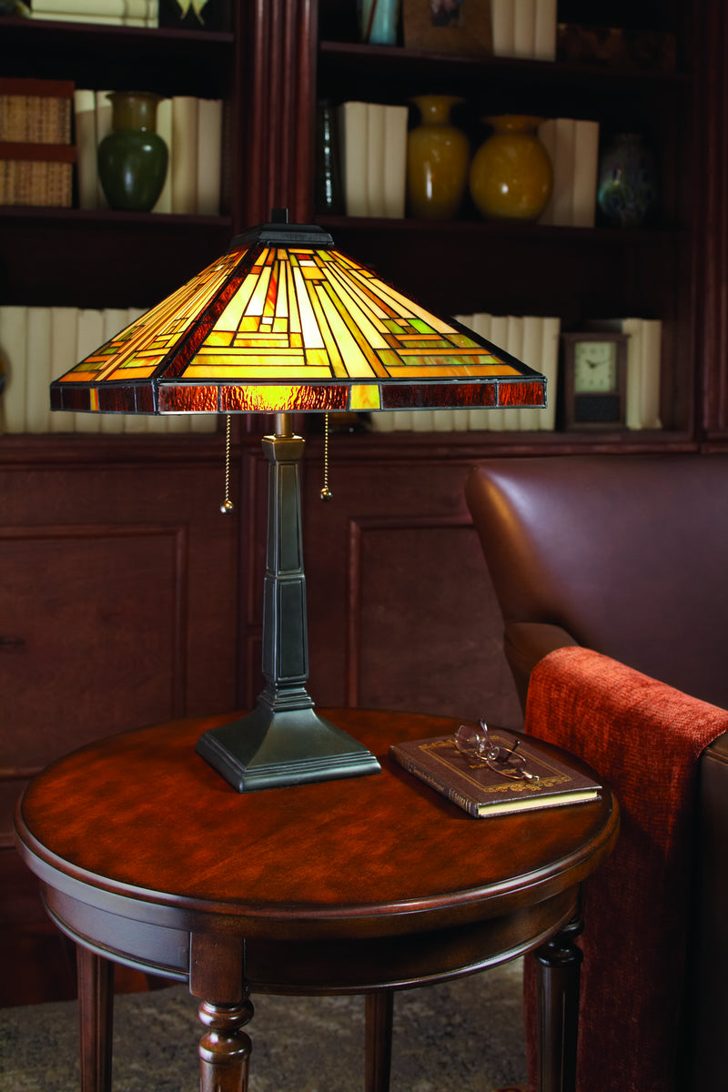 Quoizel TF885T Stephen Two Light Table Lamp, Vintage Bronze Alternate Image.jpg