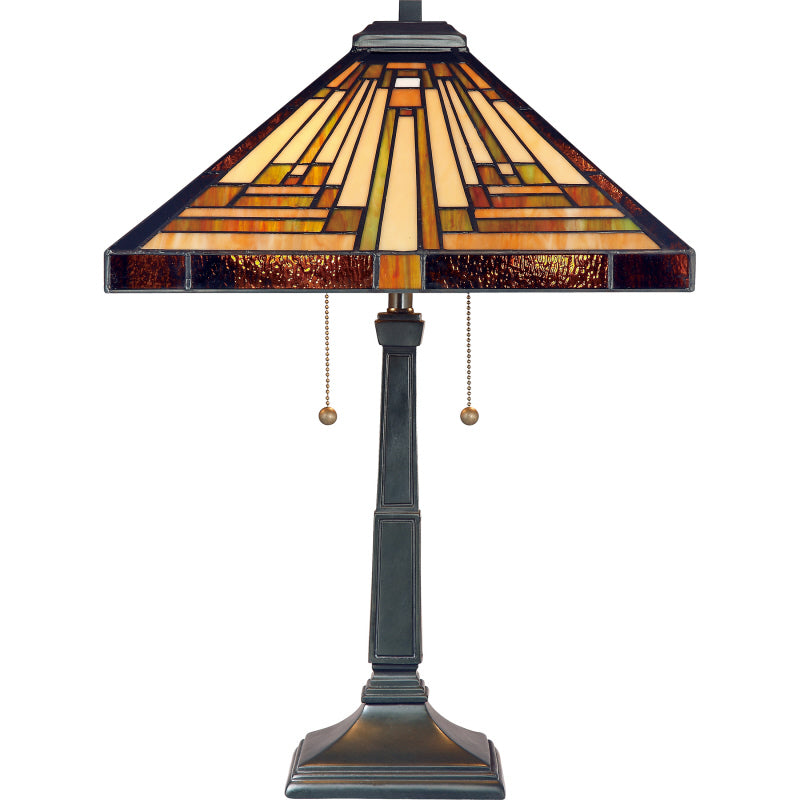 Quoizel TF885T Stephen Two Light Table Lamp, Vintage Bronze Main Image.jpg