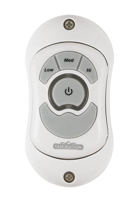 Fanimation CH1WH Controls Remote Control White Main Image.jpg