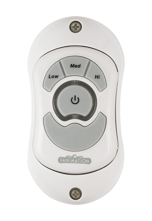 Fanimation CH1WH Controls Remote Control White Main Image.jpg