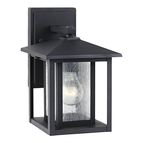 Generation Lighting 88025-12 Hunnington One Light Outdoor Wall Lantern, Black Alternate Image.jpg