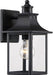 Quoizel CCR8406K Chancellor One Light Outdoor Wall Lantern, Mystic Black Alternate Image 4.jpg