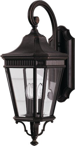 Generation Lighting OL5402GBZ Cotswold Lane Three Light Outdoor Fixture, Grecian Bronze Alternate Image.jpg