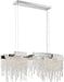 Quoizel PCCL1033PK Crystal Falls LED Island Chandelier, Polished Nickel Alternate Image 3.jpg