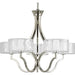 Progress P4645-104WB Caress Collection Five-Light Polished Nickel Clear Water Glass Luxe Chandelier Light Alternate Image.jpg