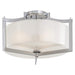 Minka-Lavery 4397-77 Clarte Three Light Semi Flush Mount, Chrome Alternate Image.jpg