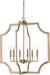 Capital Lighting 526161AD Lesley Six Light Foyer Pendant, Aged Brass Alternate Image.jpg