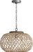 Capital Lighting 340811GK Rainey One Light Pendant, Grey Wash and Antique Nickel Alternate Image 4.jpg