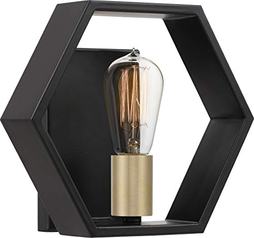 Quoizel BSK8701EK Bismarck One Light Wall Sconce, Earth Black Alternate Image 4.jpg