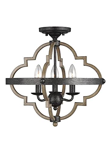 Generation Lighting 7724903-846 Socorro Three Light Semi-Flush Mount, Stardust Alternate Image.jpg