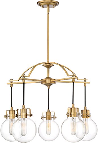 Quoizel SDL5005WS Sidwell Five Light Chandelier, Weathered Brass Alternate Image 3.jpg