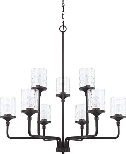 Capital Lighting 428891MB-451 Colton Nine Light Chandelier, Matte Black Alternate Image.jpg