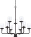 Capital Lighting 428891MB-451 Colton Nine Light Chandelier, Matte Black Alternate Image.jpg