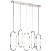 Kichler 84147 Delsey LED Linear Pendant, Polished Nickel Alternate Image.jpg