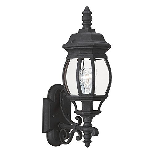 Generation Lighting 88200-12 Wynfield One Light Outdoor Wall Lantern, Black Alternate Image.jpg