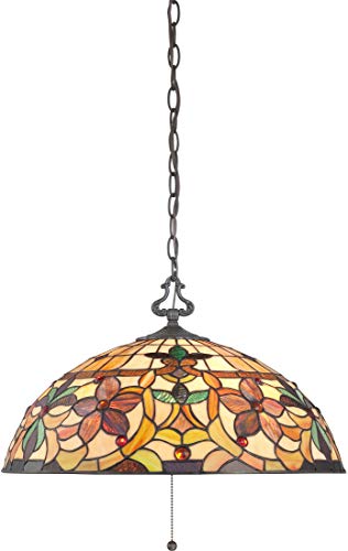 Quoizel TF878CVB Kami Three Light Pendant, Vintage Bronze Alternate Image.jpg