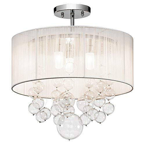 Kichler 83227 Imbuia Three Light Semi Flush Mount, Chrome Alternate Image.jpg