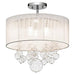 Kichler 83227 Imbuia Three Light Semi Flush Mount, Chrome Alternate Image.jpg