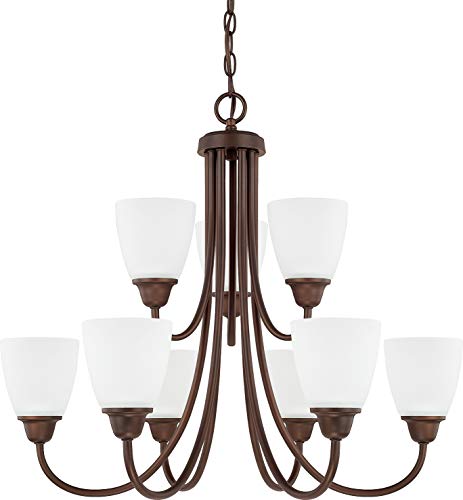 Capital Lighting 415191BZ-337 Trenton Nine Light Chandelier, Bronze Alternate Image.jpg