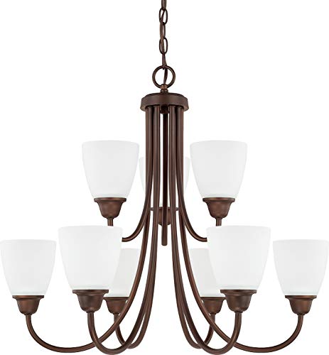 Capital Lighting 415191BZ-337 Trenton Nine Light Chandelier, Bronze Alternate Image.jpg