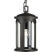 Progress P550050-020 Gables Collection One-Light Antique Bronze and Clear Glass Transitional Style Outdoor Hanging Pendant Lantern with DURASHIELD Alternate Image.jpg