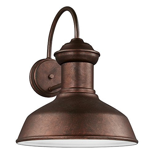 Generation Lighting 8647701-44 Fredricksburg One Light Outdoor Wall Lantern, Weathered Copper Alternate Image.jpg