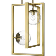 Progress P500284-109 Atwell Collection Two-Light Brushed Bronze Clear Glass Luxe Pendant Light Alternate Image.jpg