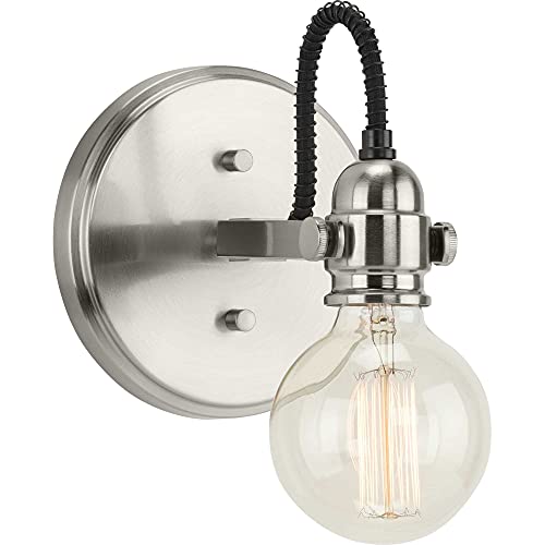 Progress P300189-009 Axle Collection One-Light Brushed Nickel Vintage Style Bath Vanity Wall Light Alternate Image.jpg