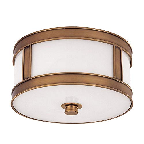 Hudson Valley 5510-AGB Patterson One Light Flush Mount, Aged Brass Alternate Image.jpg