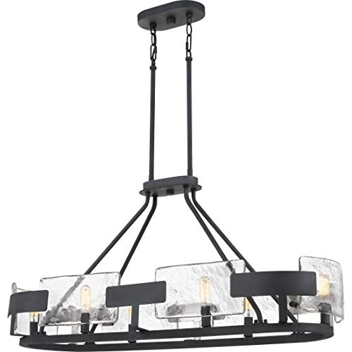 Quoizel STM638BA Stratum Six Light Island Chandelier, Royal Ebony Alternate Image.jpg