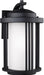 Generation Lighting 8747901DEN3-12 Crowell One Light Outdoor Wall Lantern, Black Alternate Image.jpg
