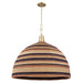 Hudson Valley 9340-AGB Lido Beach One Light Pendant, Aged Brass Alternate Image.jpg