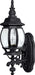 Capital Lighting 9867BK French Country One Light Outdoor Wall Lantern, Black Alternate Image.jpg