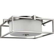 Progress P350171-009 Chadwick Collection Two-Light Brushed Nickel 15-3/8" Flush Mount Alternate Image.jpg