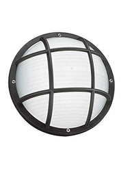 Generation Lighting 89807-12 Bayside One Light Outdoor Wall / Ceiling Mount, Black Alternate Image.jpg