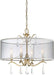 Minka-Lavery 4443-582 Laurel Estate Four Light Semi Flush Mount, Brio Gold Alternate Image 3.jpg