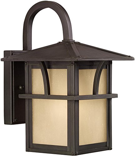 Generation Lighting 88880EN3-51 Medford Lakes One Light Outdoor Wall Lantern, Statuary Bronze Alternate Image.jpg