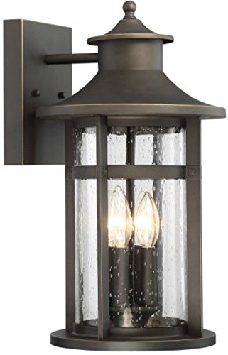 Minka-Lavery 72553-143C Highland Ridge Four Light Outdoor Wall Lamp, Oil Rubbed Bronze W/ Gold Highlights Alternate Image.jpg