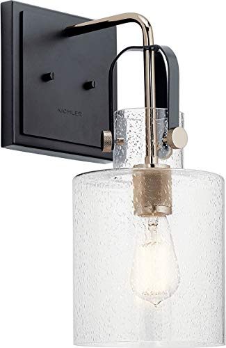 Kichler 52036PN Kitner One Light Wall Sconce, Polished Nickel Alternate Image 2.jpg