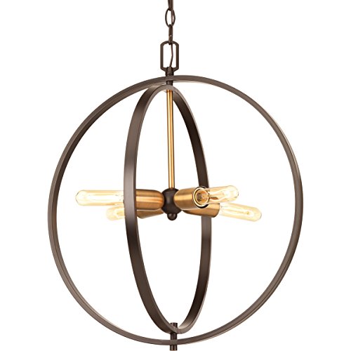 Progress P5190-20 Swing Collection Four-Light Antique Bronze Global Pendant Light Alternate Image.jpg