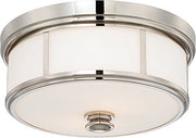 Minka-Lavery 4365-613 Harbour Point Two Light Flush Mount, Polished Nickel Alternate Image.jpg