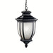 Kichler 9843BK Salisbury One Light Outdoor Pendant, Black Alternate Image.jpg