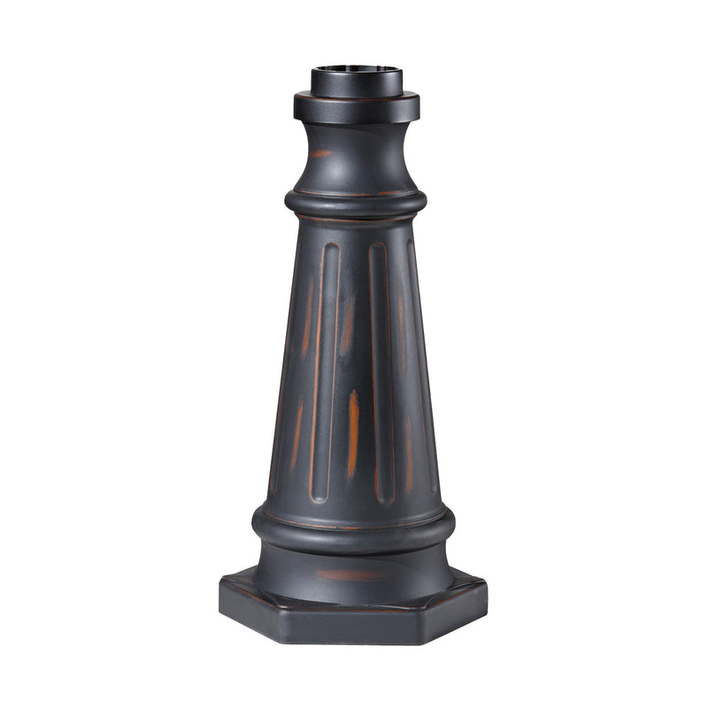 Generation Lighting POSTBASE ES Outdoor Post Base Postbase, Espresso Main Image.jpg