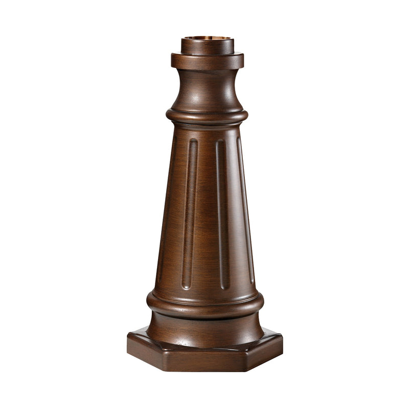 Generation Lighting POSTBASE HTBZ Outdoor Post Base Postbase, Heritage Bronze Main Image.jpg