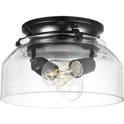 Progress P260000-31M-WB Springer Collection Matte Black Clear Glass Light Kit Alternate Image.jpg