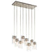 Kichler 42890NI Brinley Eight Light Linear Chandelier, Brushed Nickel Alternate Image.jpg