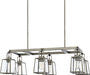 Capital Lighting 825561AN-447 Kenner Six Light Island Pendant, Antique Nickel Alternate Image.jpg