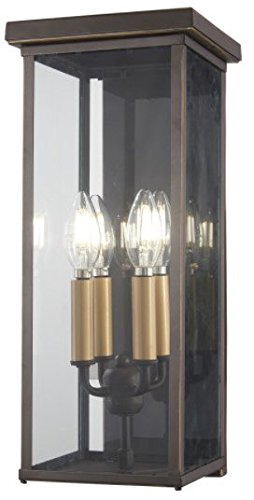 Minka-Lavery 72582-143C Casway Four Light Pocket Lantern, Oil Rubbed Bronze W/ Gold Highlights Alternate Image.jpg