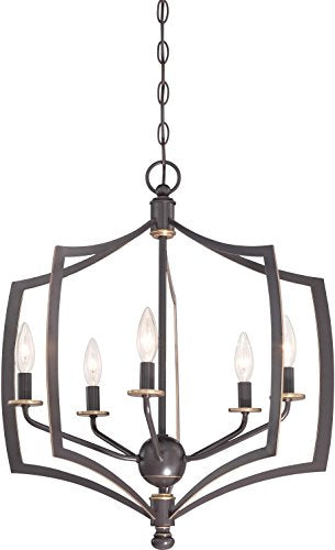 Minka-Lavery 4375-579 Middletown Five Light Chandelier, Downton Bronze With Gold Highlights Alternate Image.jpg